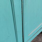 Armoire deux portes ancienne patiné