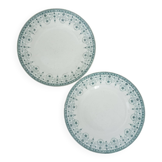 Assiettes plates Moulin des Loups & Hamage
