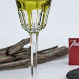 Rhine wine glass in Baccarat crystal harcourt model