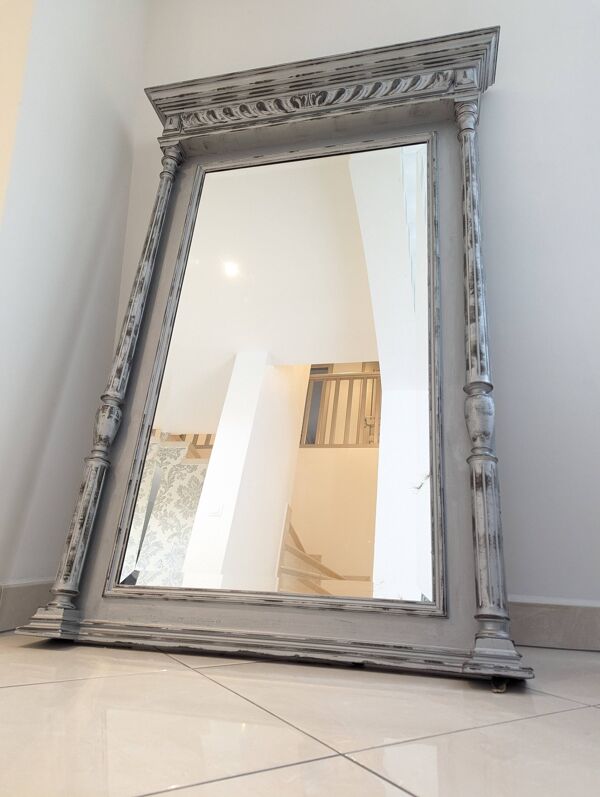Miroir antique rénové