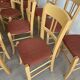 Set of 30 bistro restaurant chairs in beech wood
