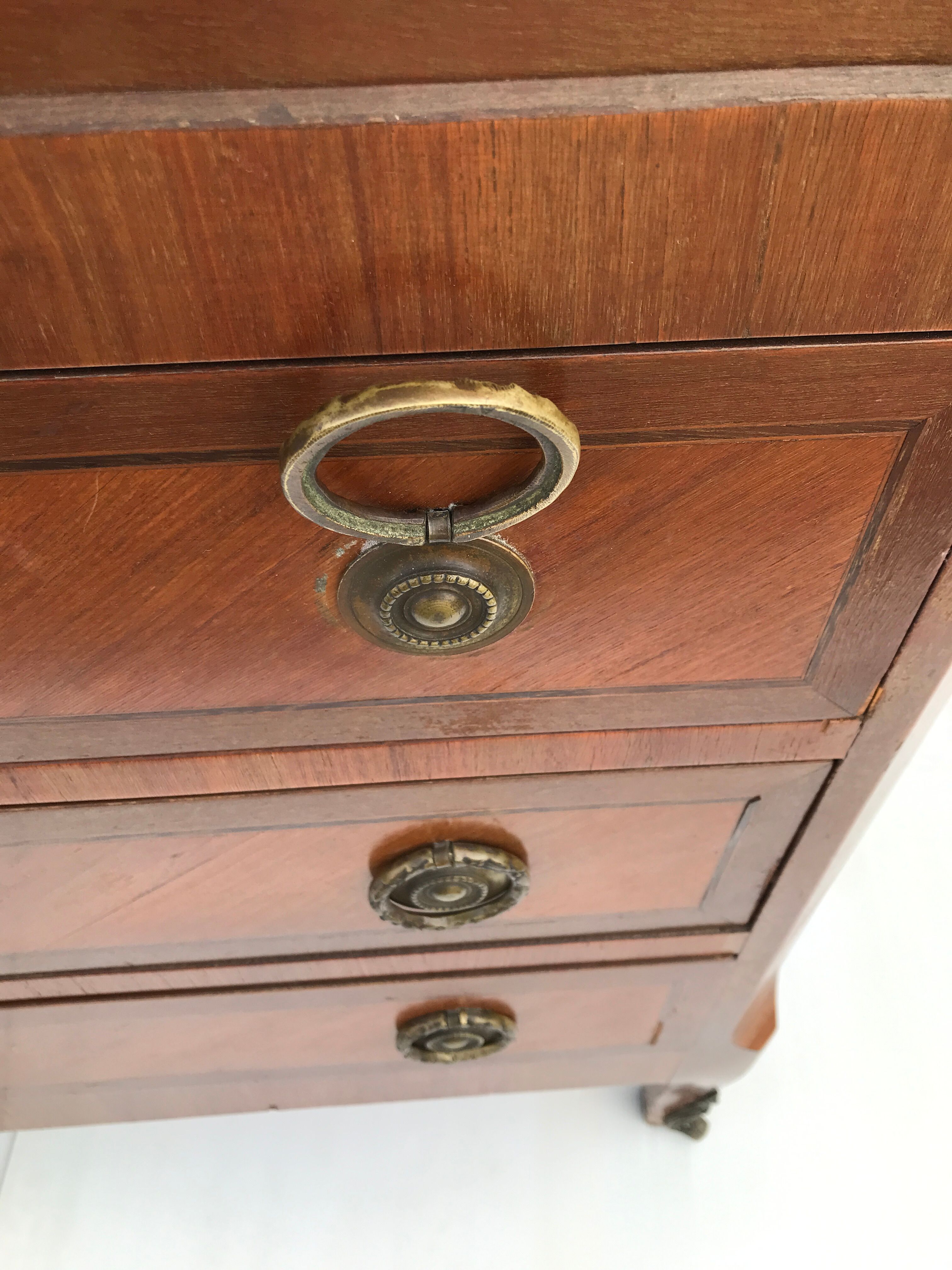 Secretary xviii stamped in louis xvi transition style