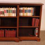 Bibliothèque en noyer, Angleterre XIXème s.