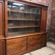 Former haberdashery in early twentieth oak furniture
