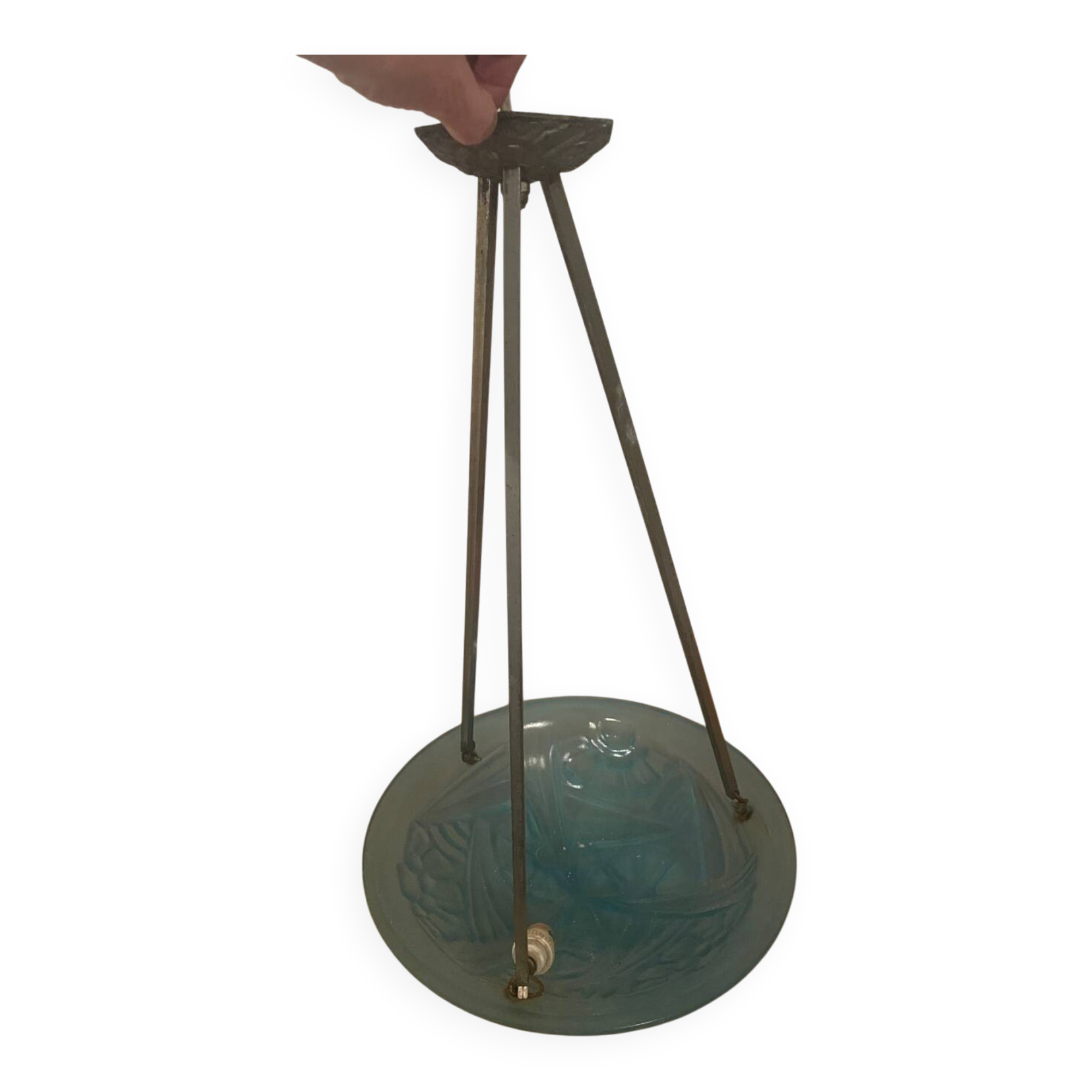 Degué Art Deco Pendant Light