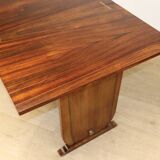 Art Deco “Portefeuille” style table in rosewood, 1950