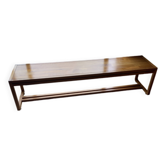 Banc habitat en chêne