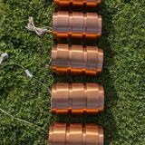 5 copper wall lights V155 Hans-Agne Jakobsson