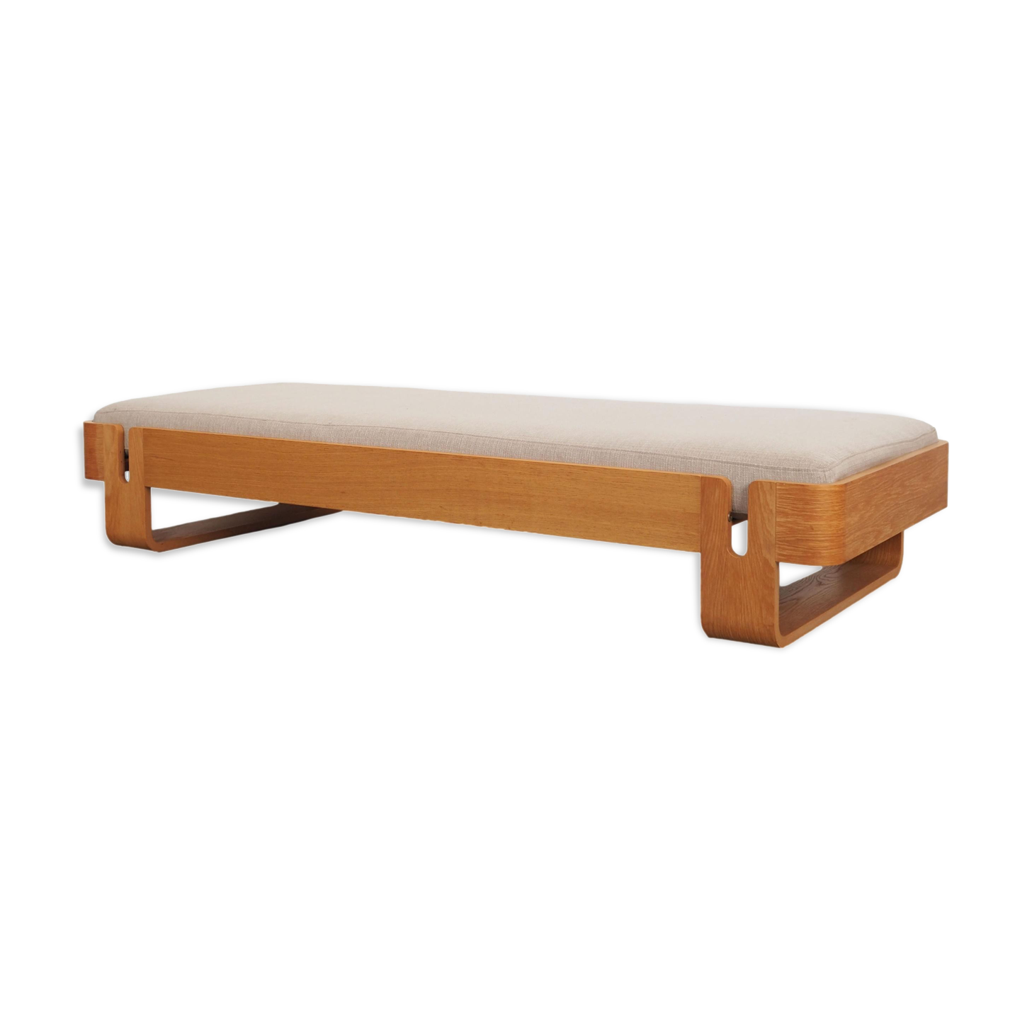 Oak daybed, Danish design, 1970s, production: Denmark