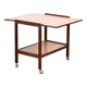 Midcentury Fold Up Drinks Trolley / Hostess In Teak.