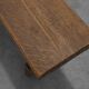 Rustic French solid Oak Bench, France, circa 1900