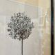 Drawing, work on paper by Claude Verdier framed, 1971