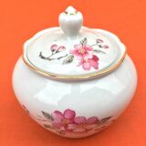 Sugar bowl porcelain Royal CP almond blossom decoration
