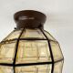 1 of 2 Limburg Glashütte glass ceiling lamp flush mount, 1970s