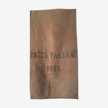 Jute bag, Panzani pasta - 1963