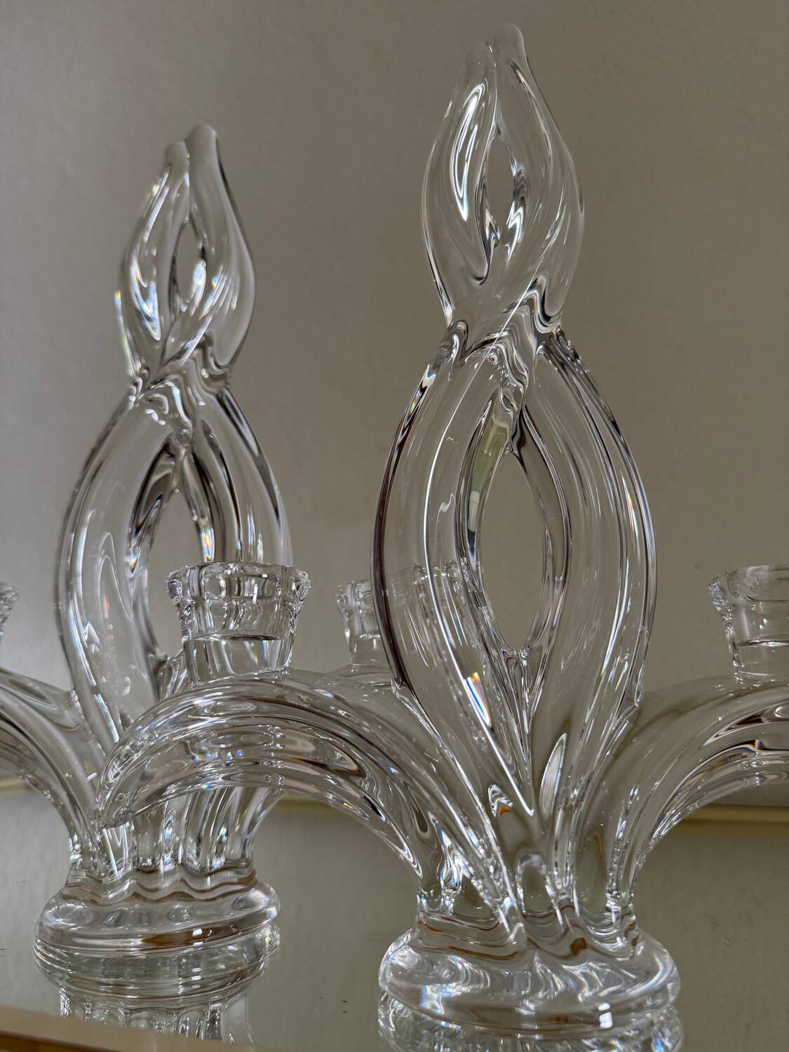 Chandeliers cristal Vannes années 60