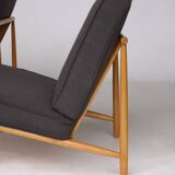 Mid-century domus lounge chairs by alf svensson for dux, 1950s, set of 2