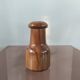 Vintage olive wood condiment service