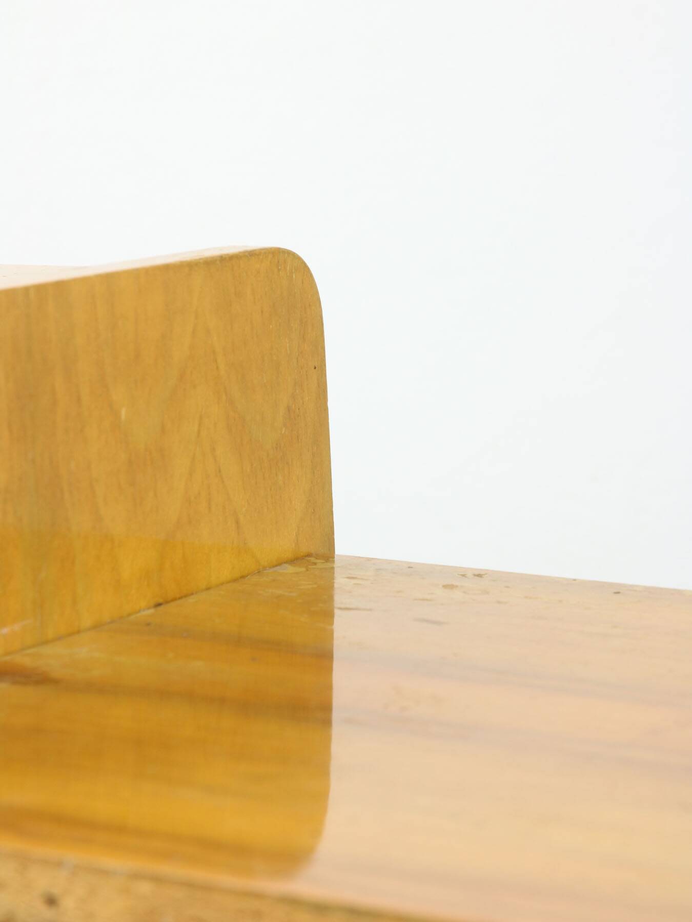 Mid-century Italian Wood and Brass Sideboard, 50s