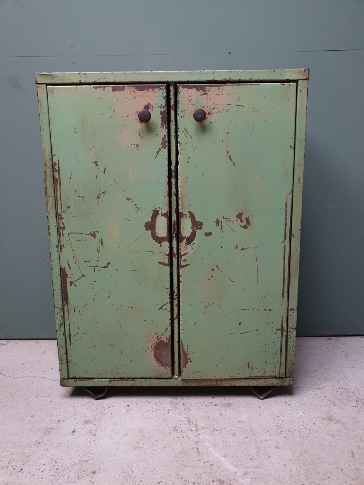 Armoire en acier vert d'armoire industrielle d'usine
