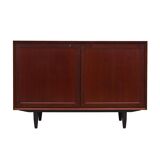 Mahogany cabinet, Danish design, 1970s, manufacturer: PMJ Viby J
