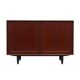 Mahogany cabinet, Danish design, 1970s, manufacturer: PMJ Viby J