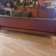 1960 Scandinavian convertible bench, in its original condition.
