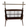 Folding magazine rack with shelf