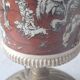 Paire de lampes vintage laiton/ céramique