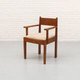 Chaise d'école Art déco néerlandaise de La Haye