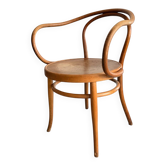 Antique armchair Jacob & Josef Kohn no. 712 Curved wood Vintage authentic