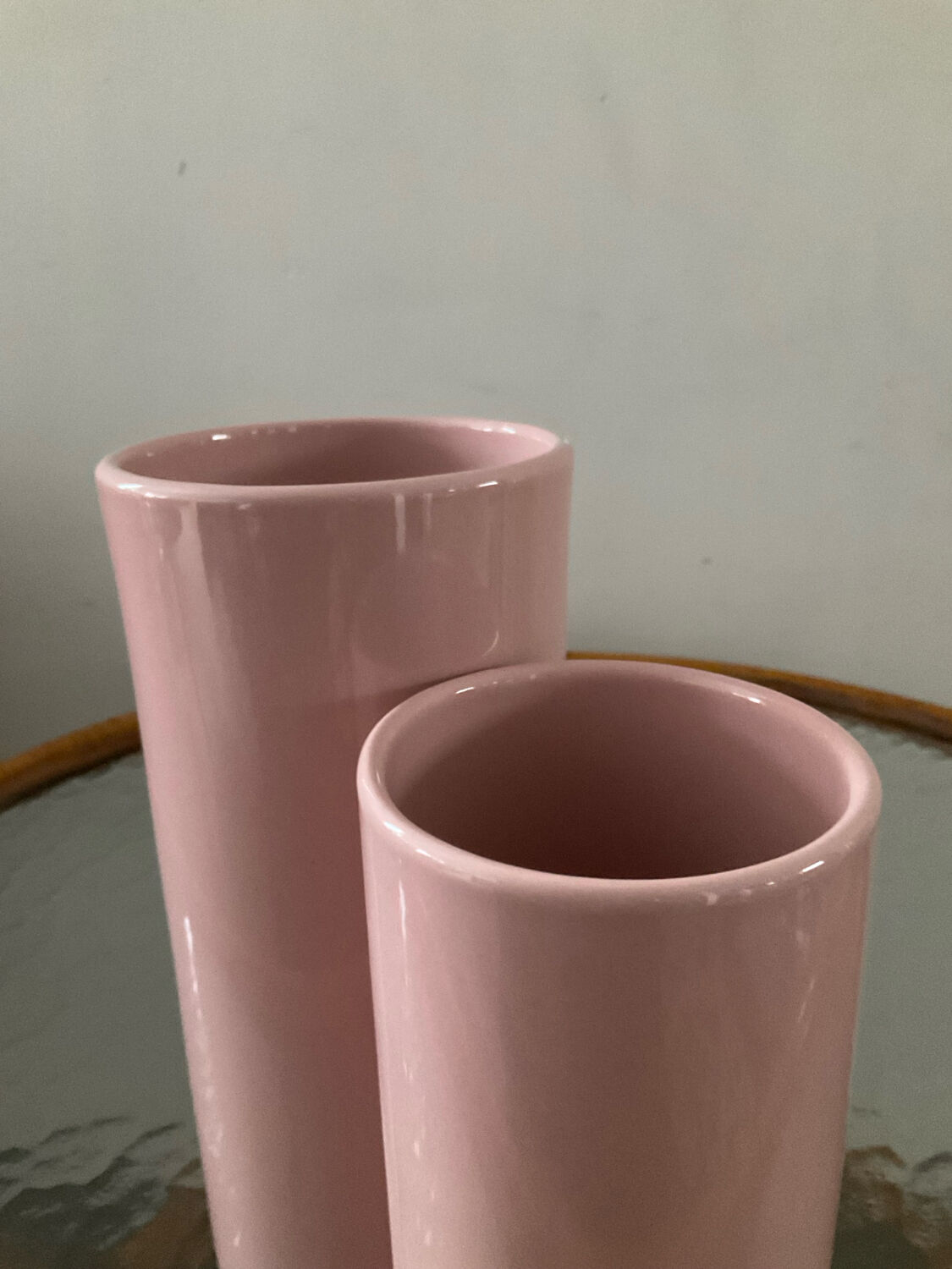 Duo vases vintage Royal céramique années 70-80