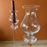 Italian glass candlesticks
