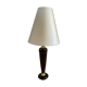 Table lamp with foot and lampshade