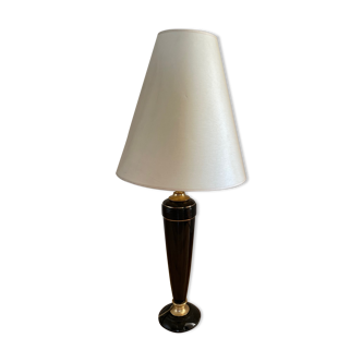 Lampe à poser avec pied et abat jour