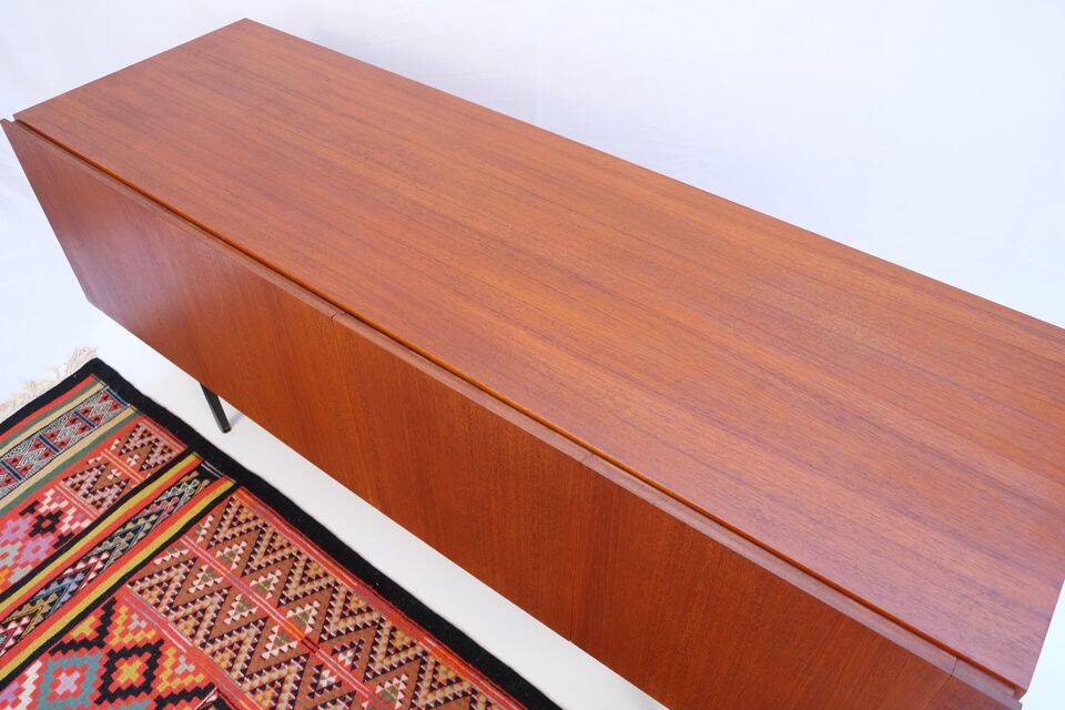 Mid-Century buffet/commode style, Behr Waeckerlin B20 in teak, 1960s.