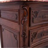 Antique stone chest of drawers, Western Europe, late 19th century.
