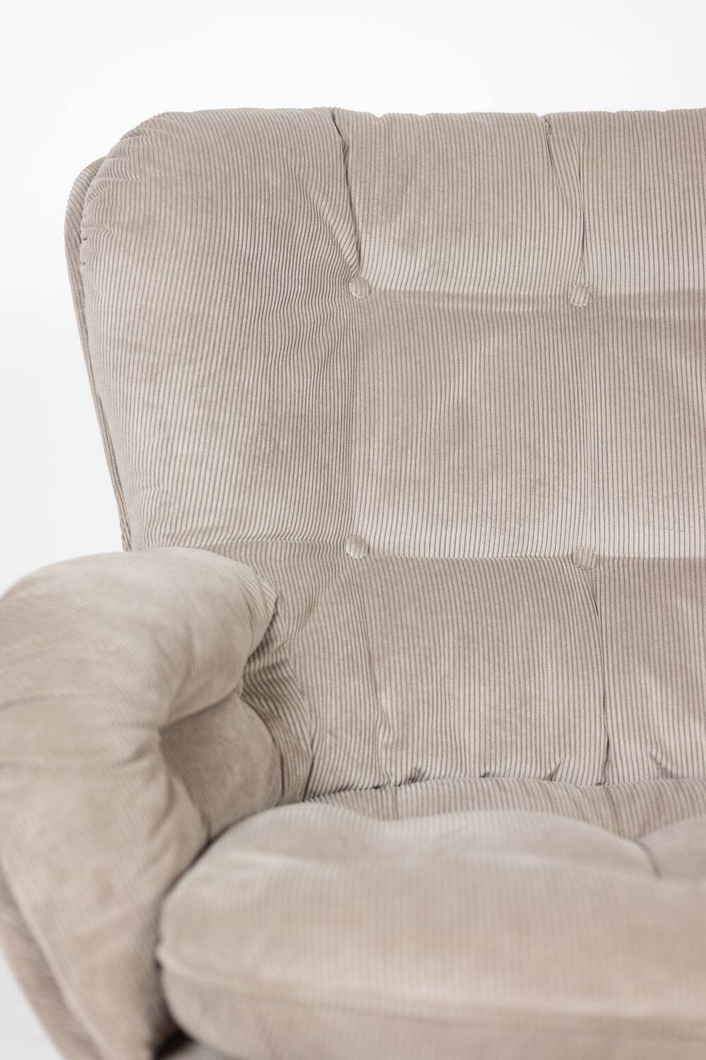 "Karaté" armchair in velvet by Michel Cadestin for Airborne, circa 1970.