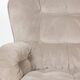"Karaté" armchair in velvet by Michel Cadestin for Airborne, circa 1970.