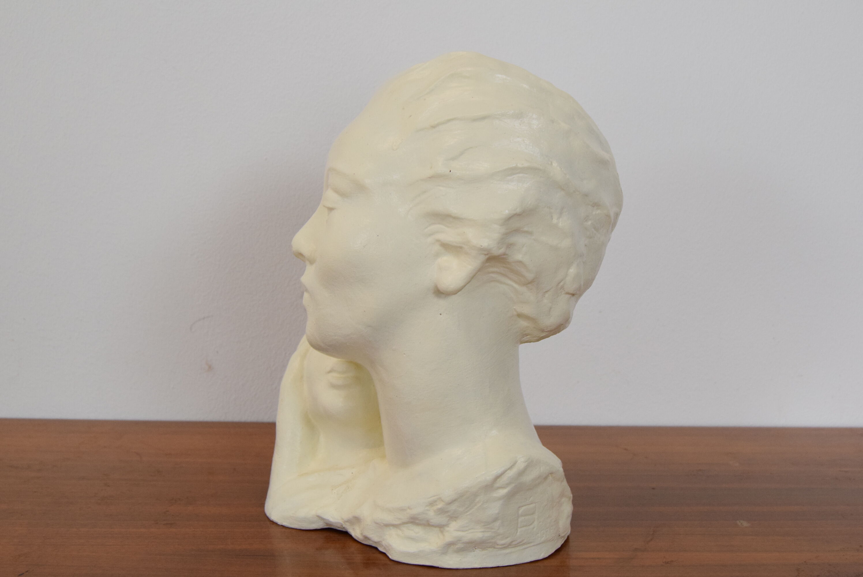 Art Deco Ceramic Bust in 1938