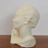 Art Deco Ceramic Bust in 1938