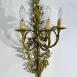 Bronze Wall Sconces, after C. Galle, Napoleon III period – Mid