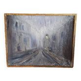 Old oil painting