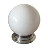 Ceiling lamp ball Opaline vintage