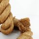 Rope lamp, work in the style of Audoux & Minet, circa 1970-1980