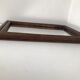 Vintage rattan mirror
