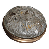 Old ceiling light with 2 large lights