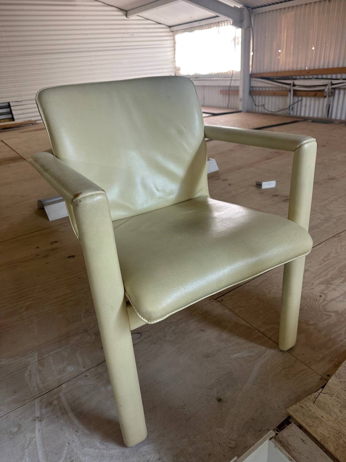 Ensemble de 4 chaises de salle à manger vintage Leolux Cachucha