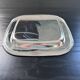 Silver-plated metal dish