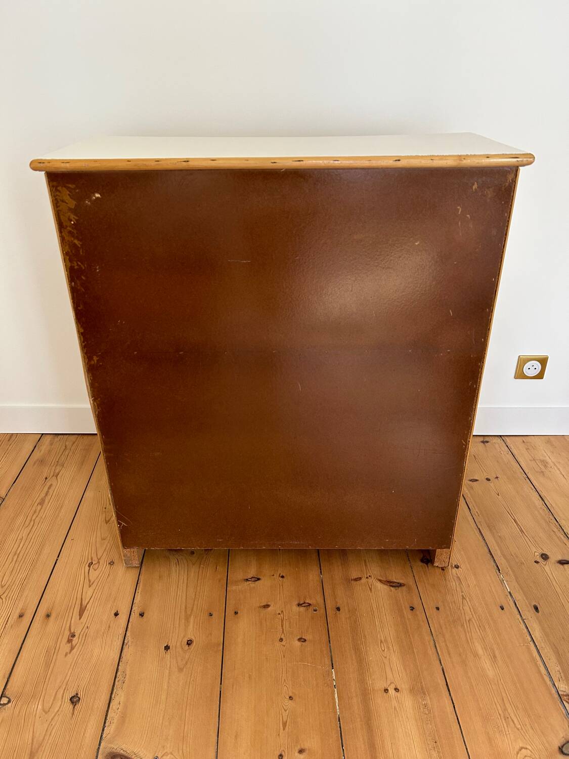 Commode en rotin